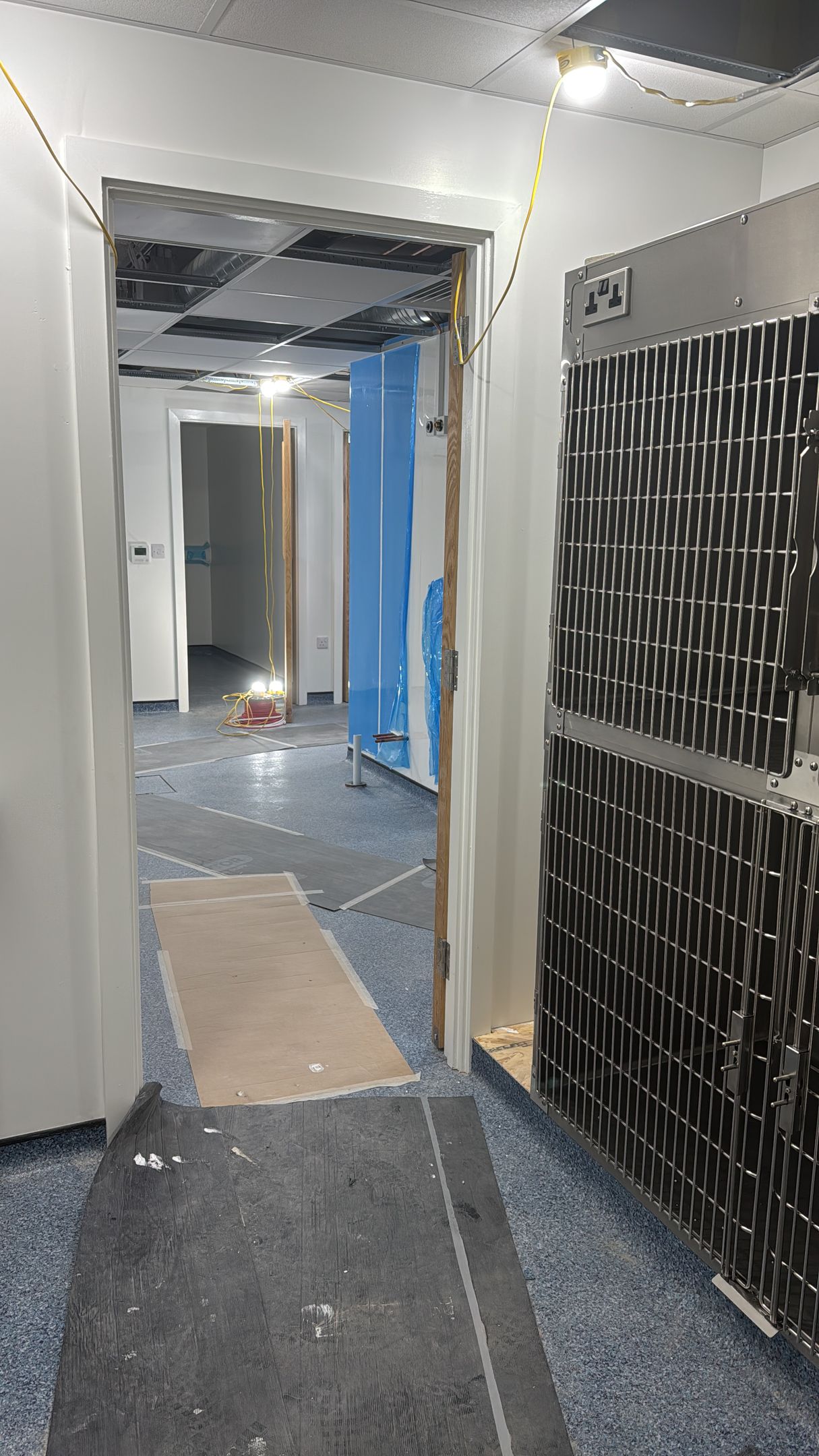 Treatment room build 