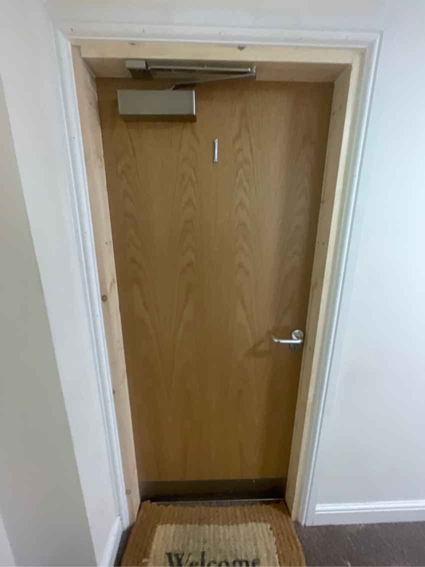 Installation of Fire Door 1