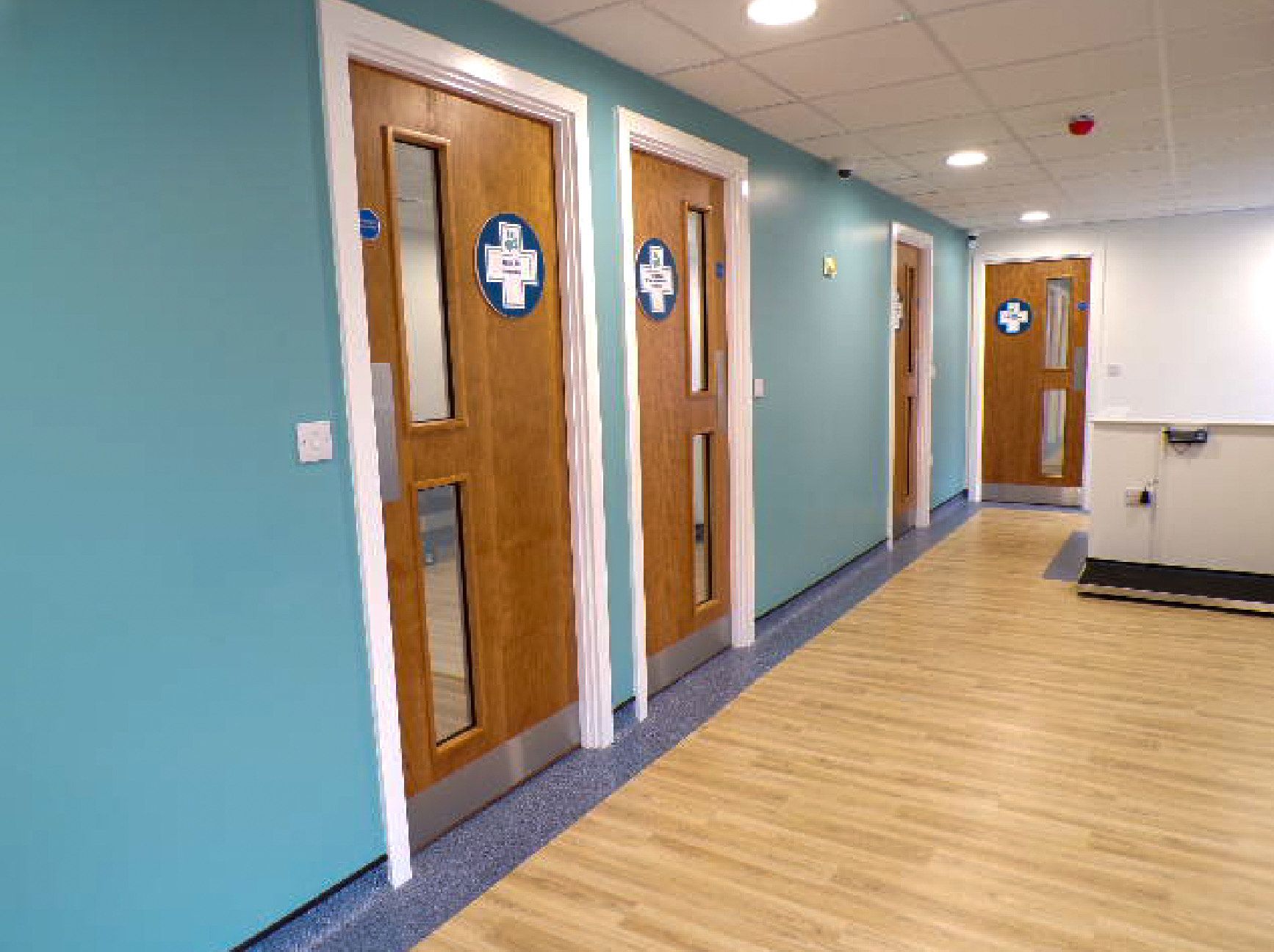 Completed Fire Doors At Vets