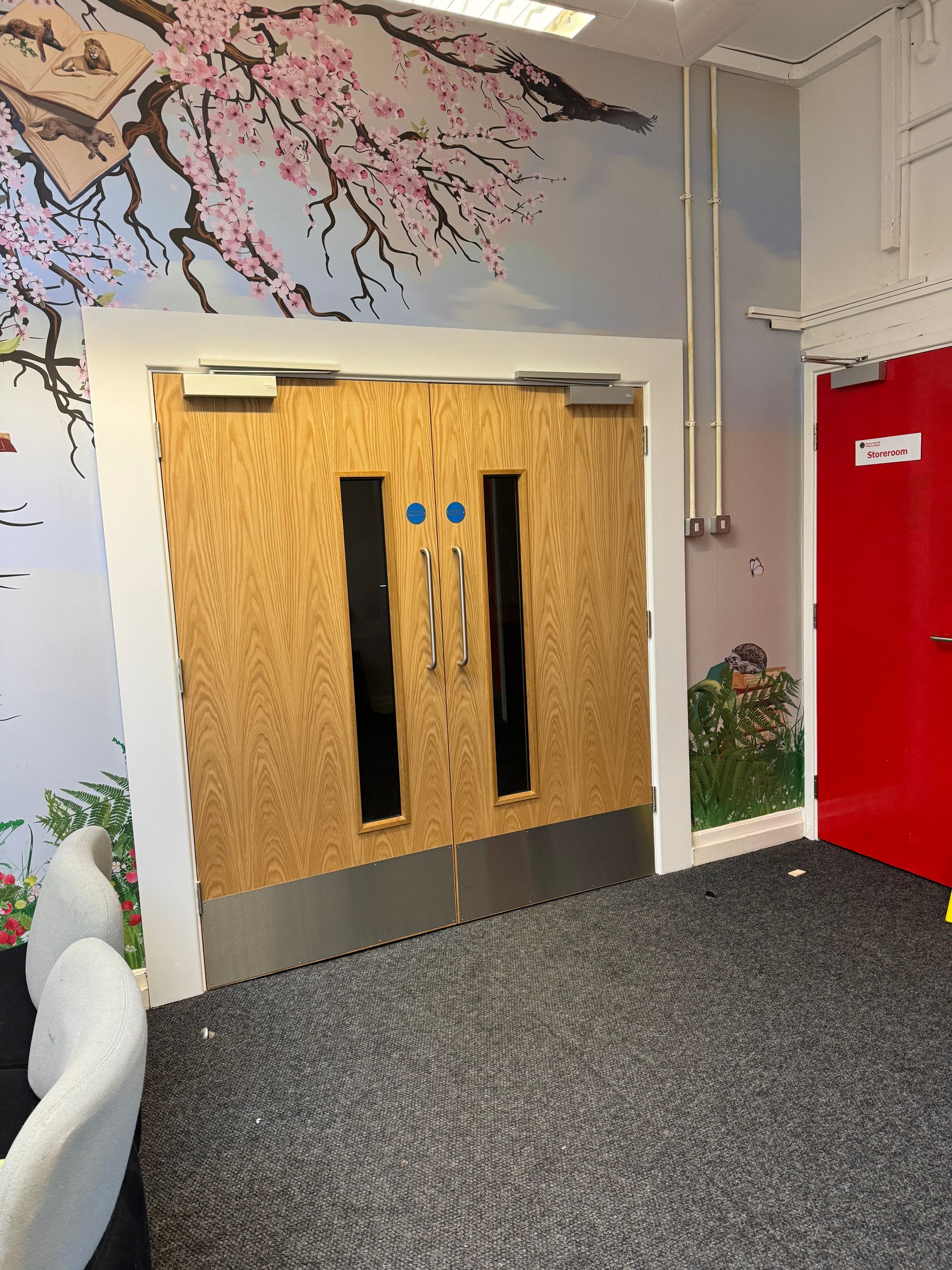 Cherry Tree Primary School Fire Door Example
