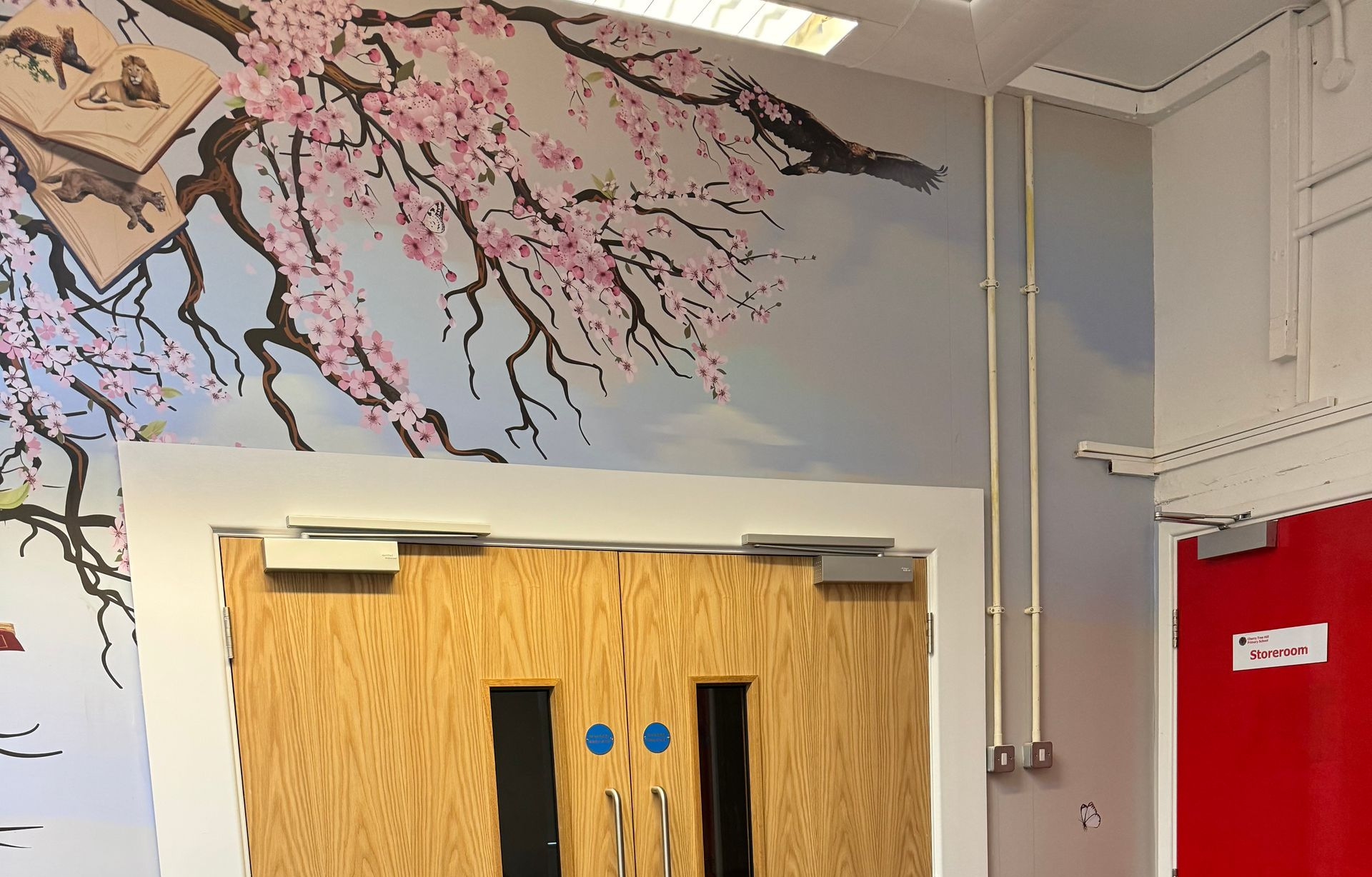 Cherry Tree Primary Fire Door Installation