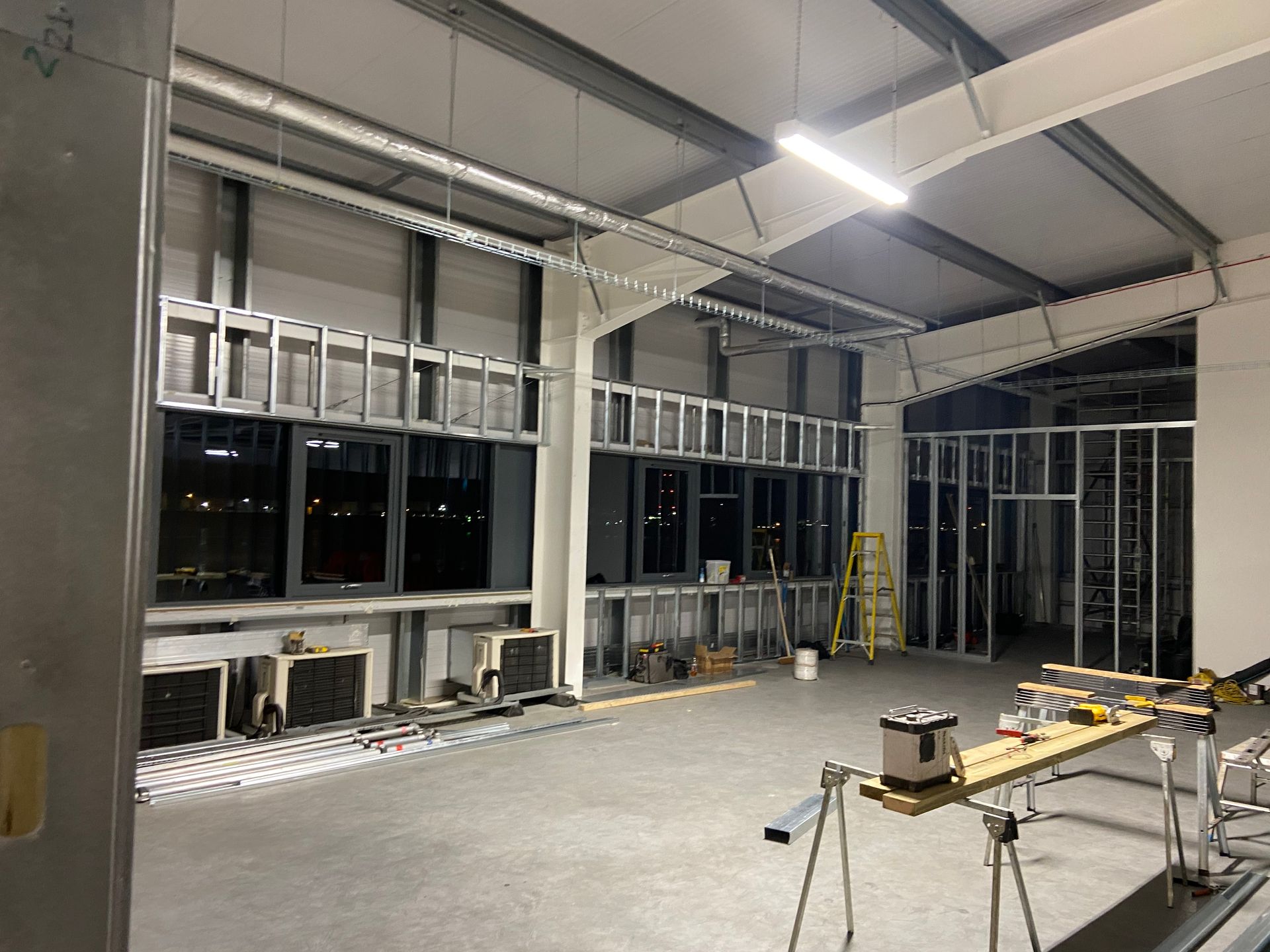 Wall build at PBB 