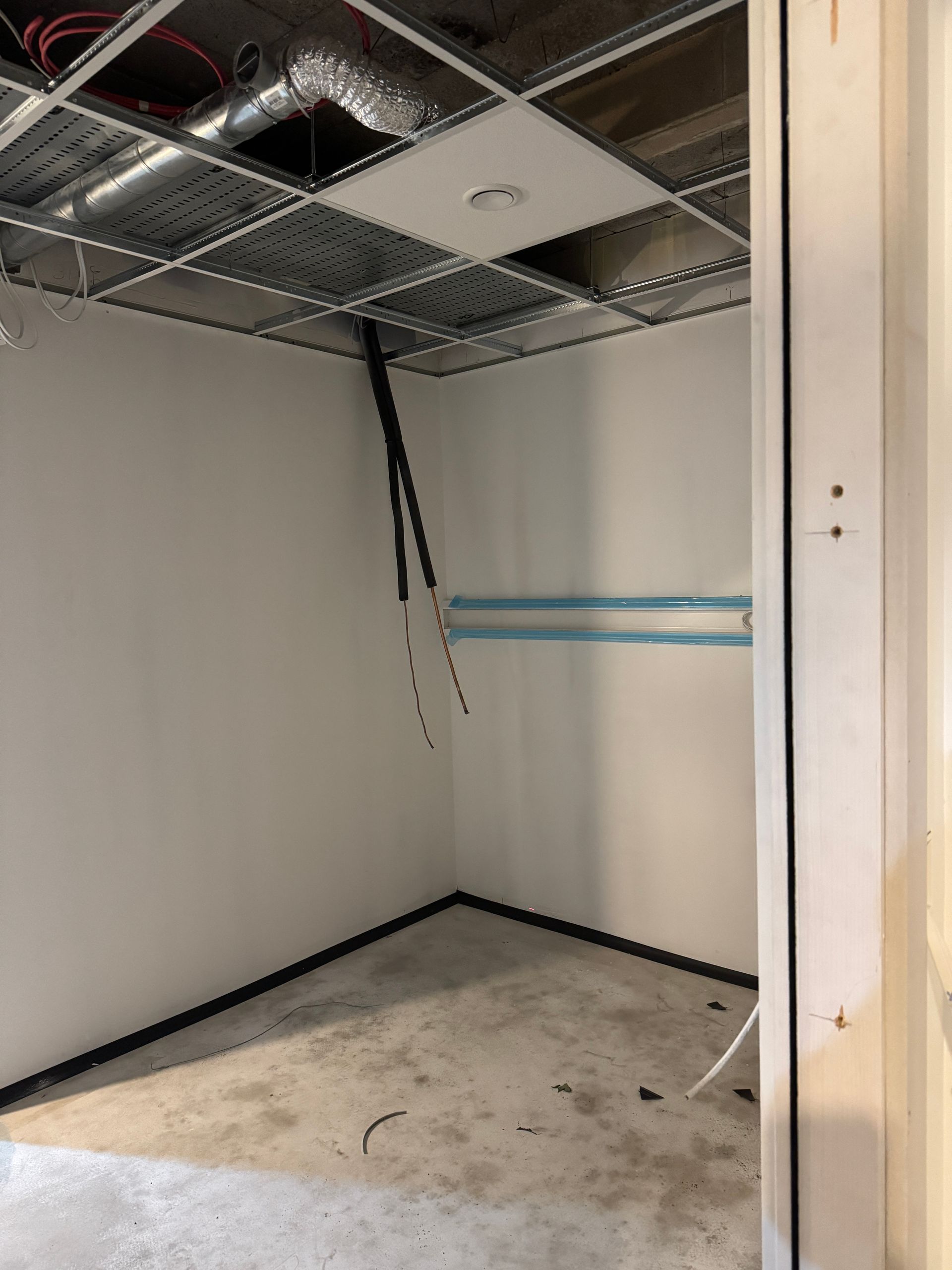 Ceiling tiles, commercial referbishment 