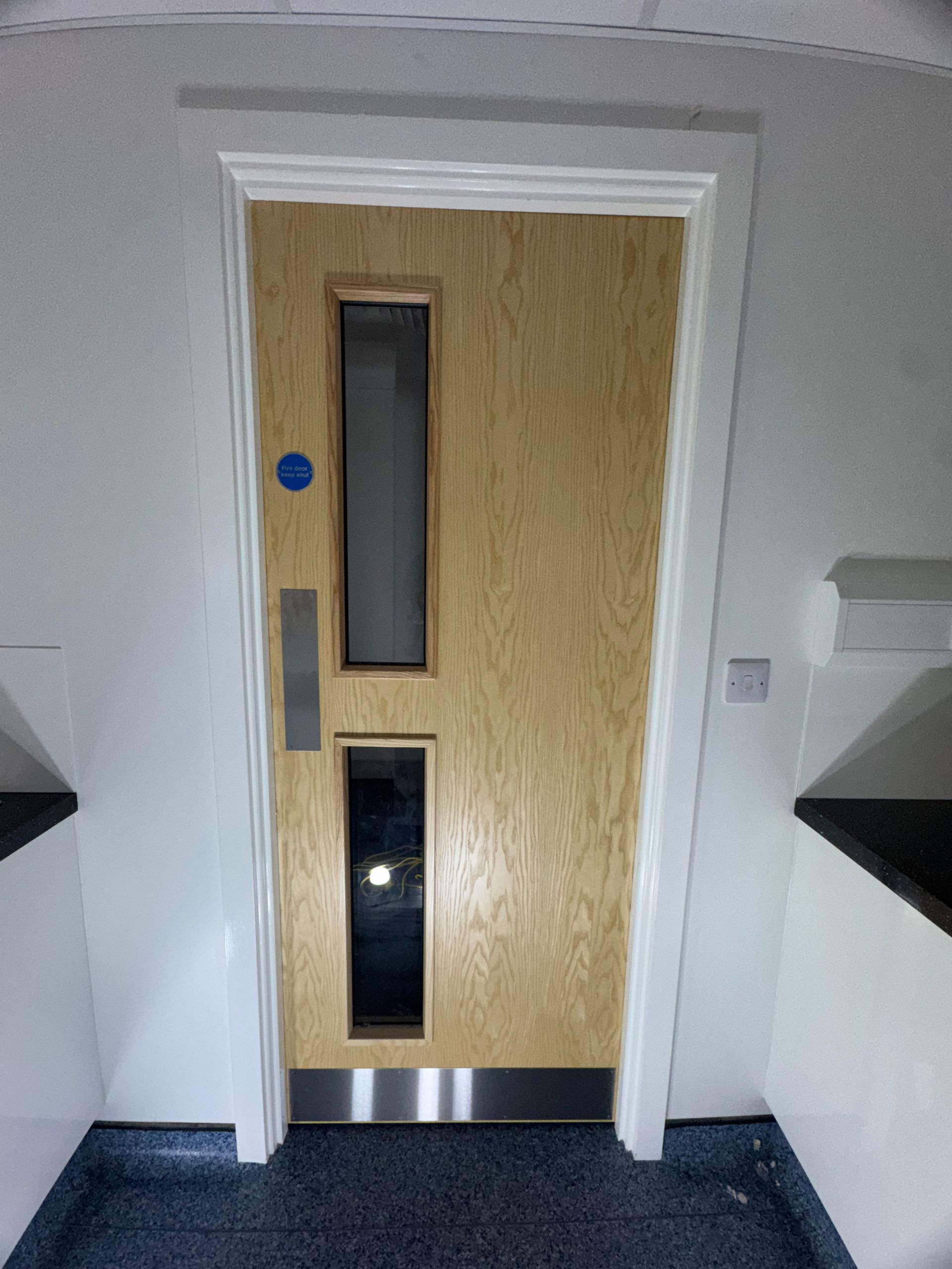 Fire Door at White Cross Vets