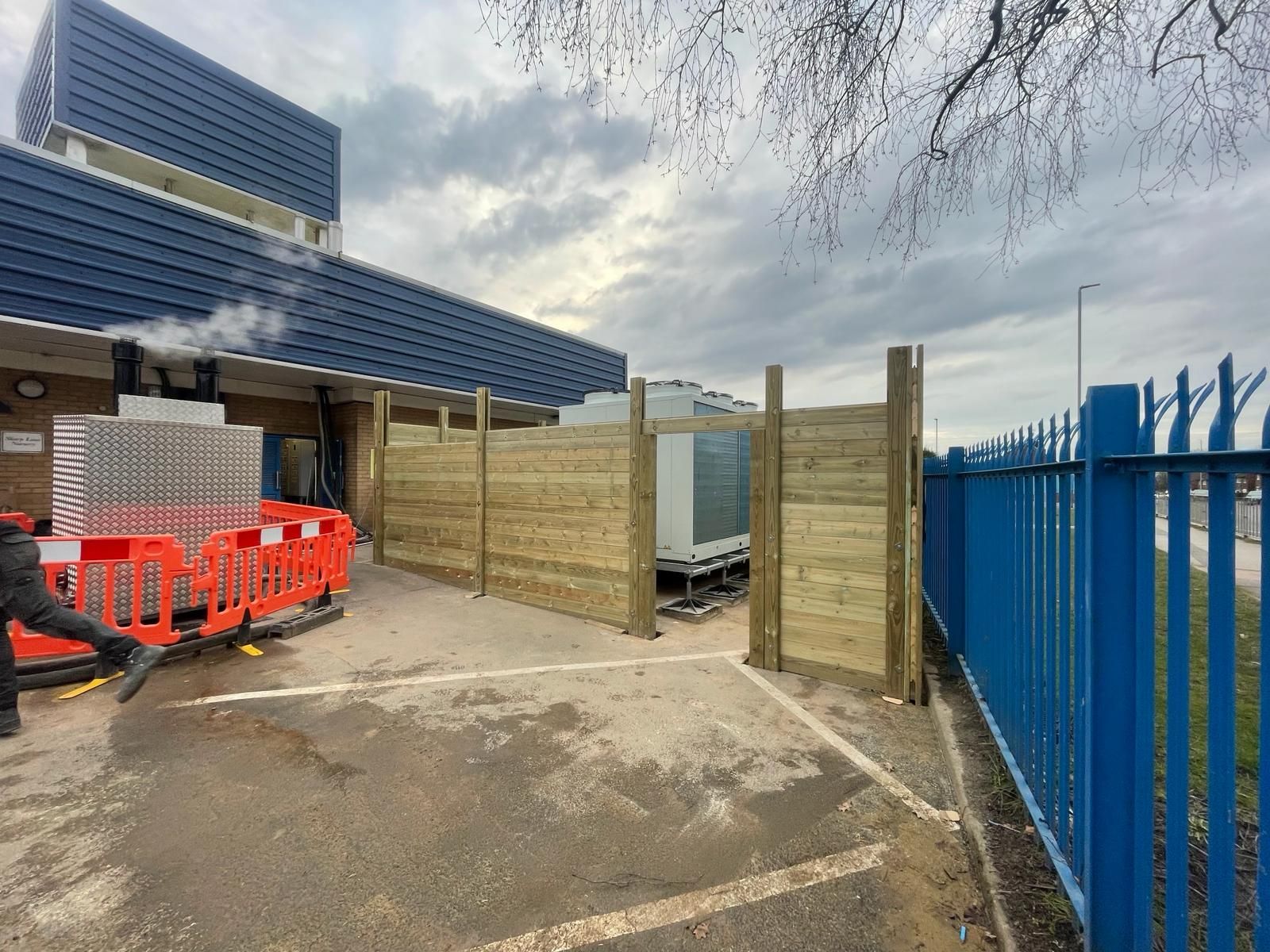 Completed works at a Primary School Leeds