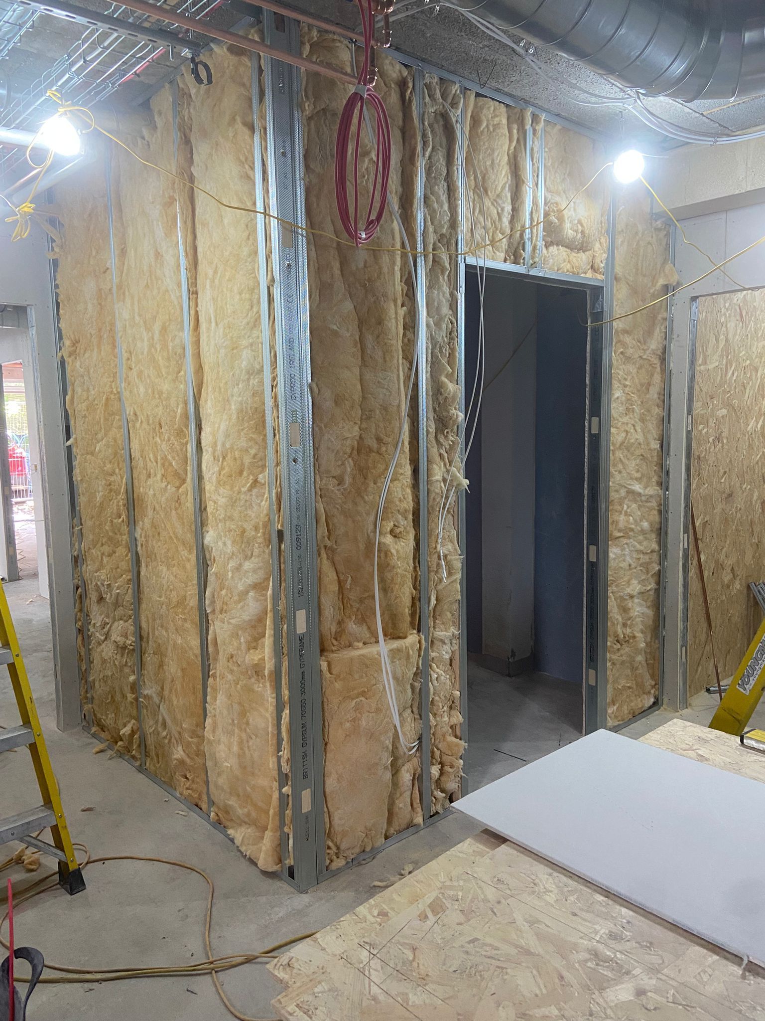 Installation of space at White Cross Vets