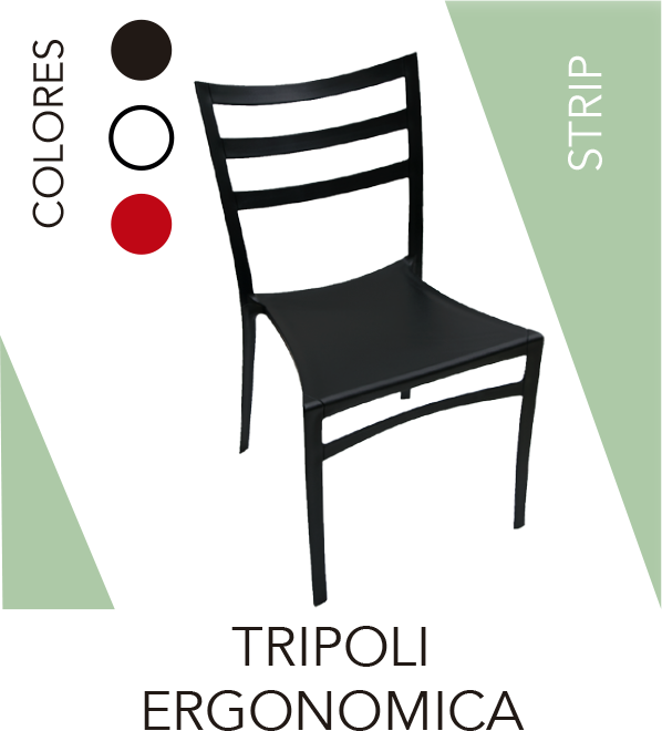 SILLA TRIPOLI ERGONÓMICA