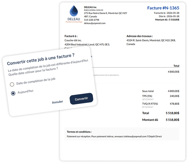 Facture de services publics espagnole avec une fenêtre contextuelle de confirmation de paiement espagnole superposée à la facture