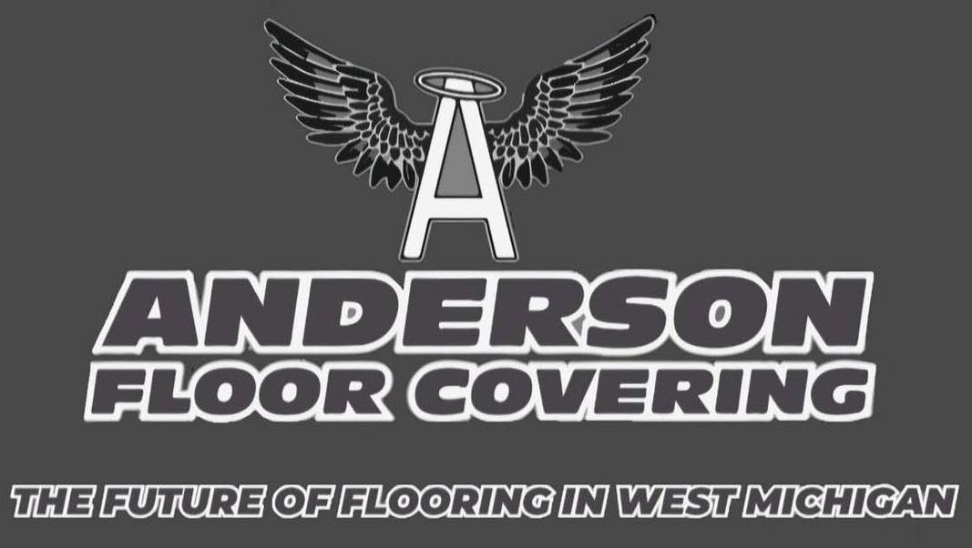 Logo of Anderson floor covering is the future of flooring in west michigan
