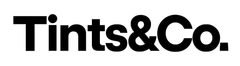 Tints&Co. black logo with the ampersand symbol.