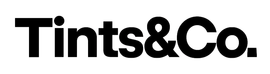 Tints&Co. black logo with the ampersand symbol.