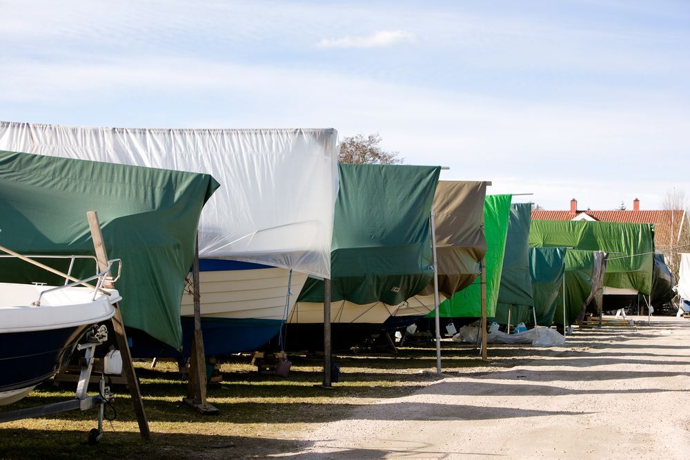 Outdoor Boat Storage