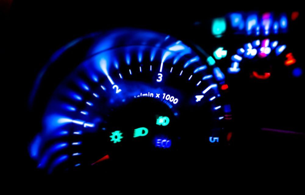 Car Speed Control Dashboard
