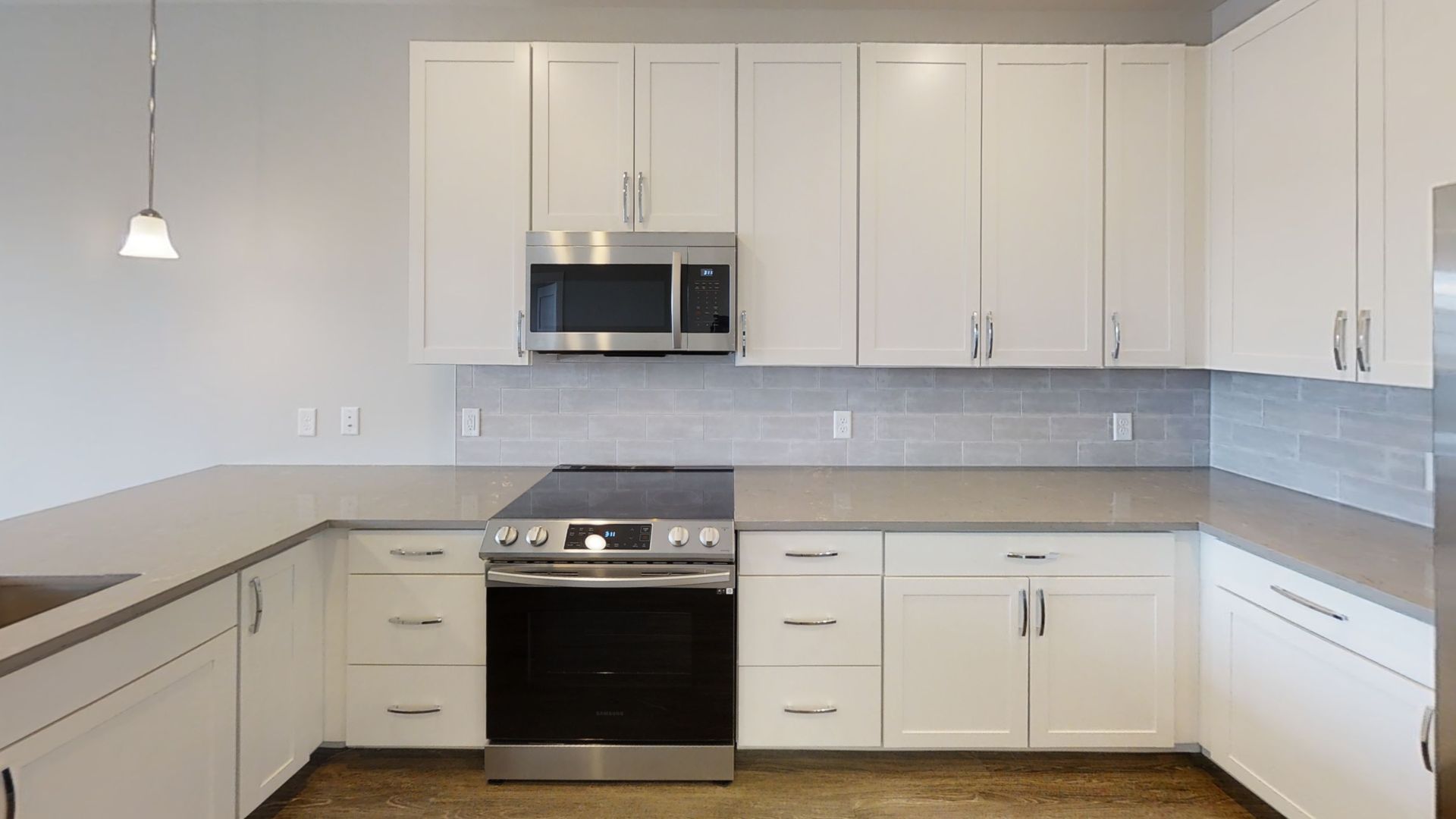 Spacious apartment floor plan at Nickel Plate.