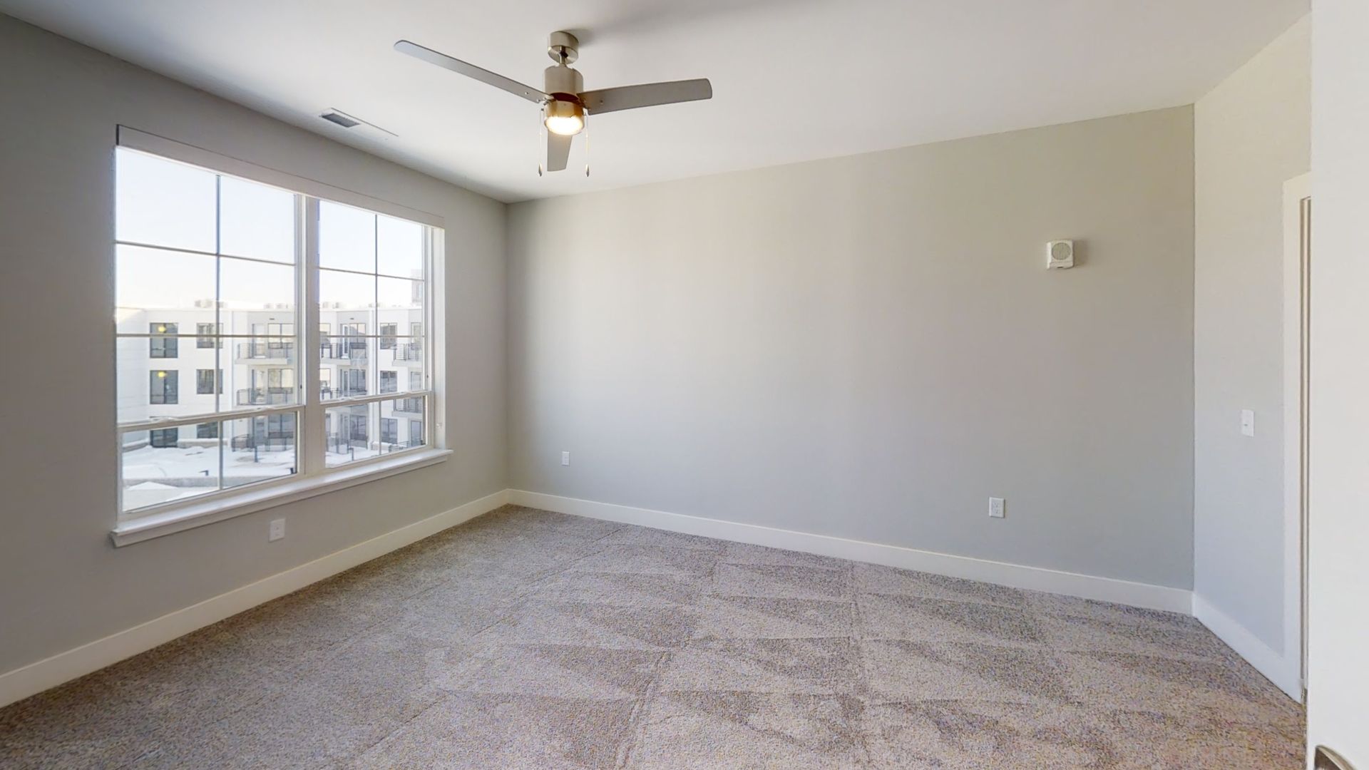 Spacious apartment floor plan at Nickel Plate.