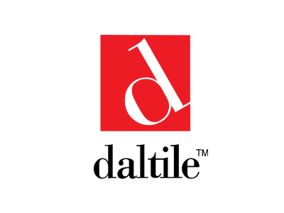 Daltile logo: white 