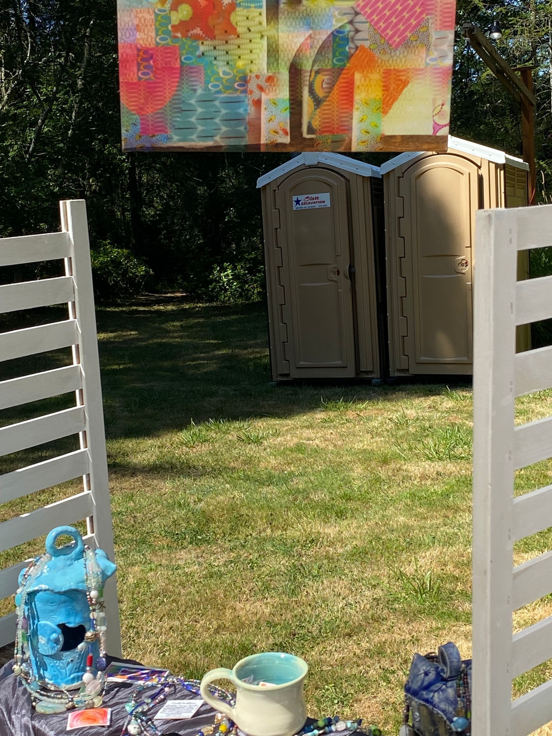 Portable Toilet on the Event — Friday Harbor, WA — Starr Excavation Inc