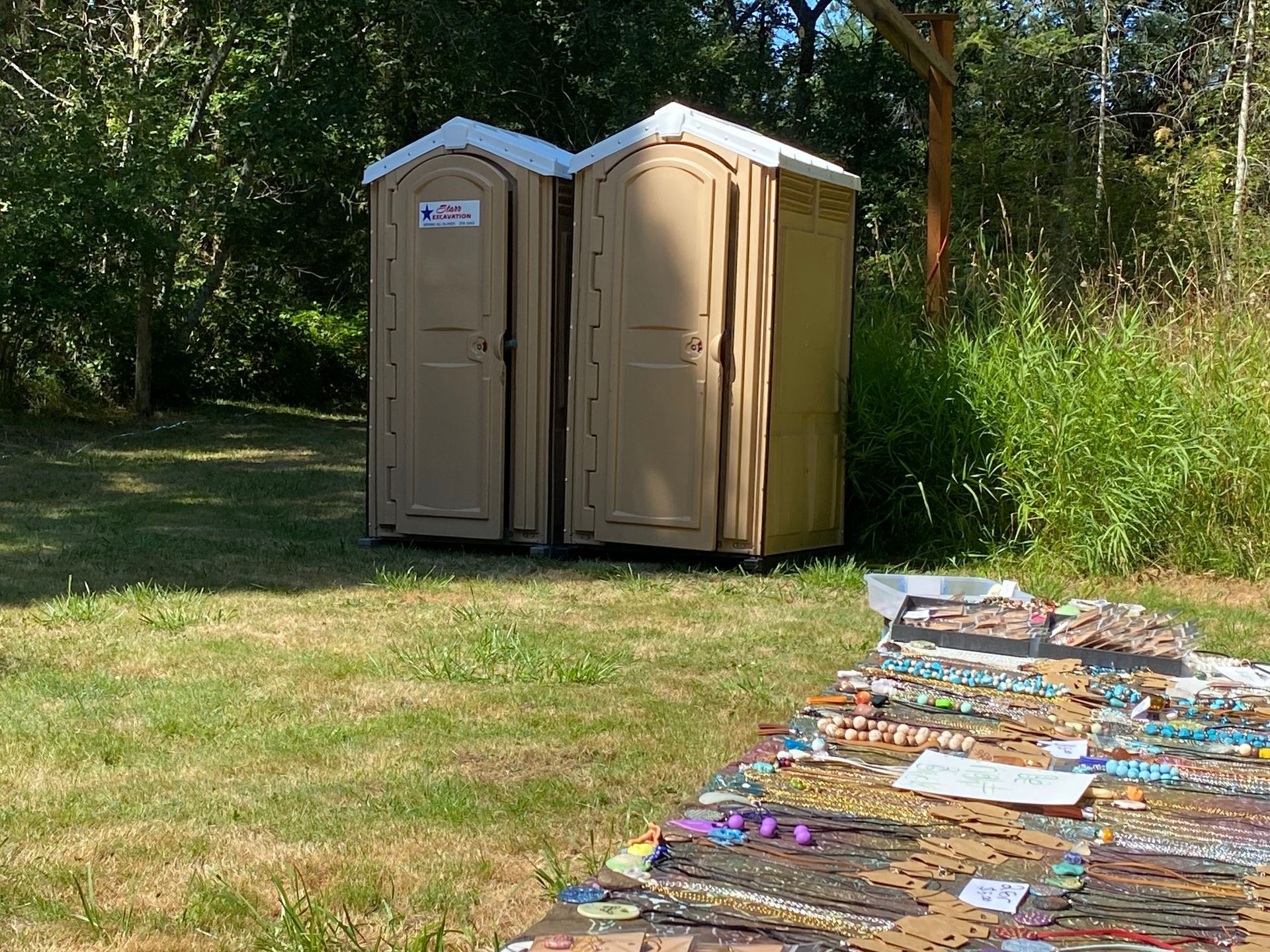 Portable Toilet Rooms — Friday Harbor, WA — Starr Excavation Inc