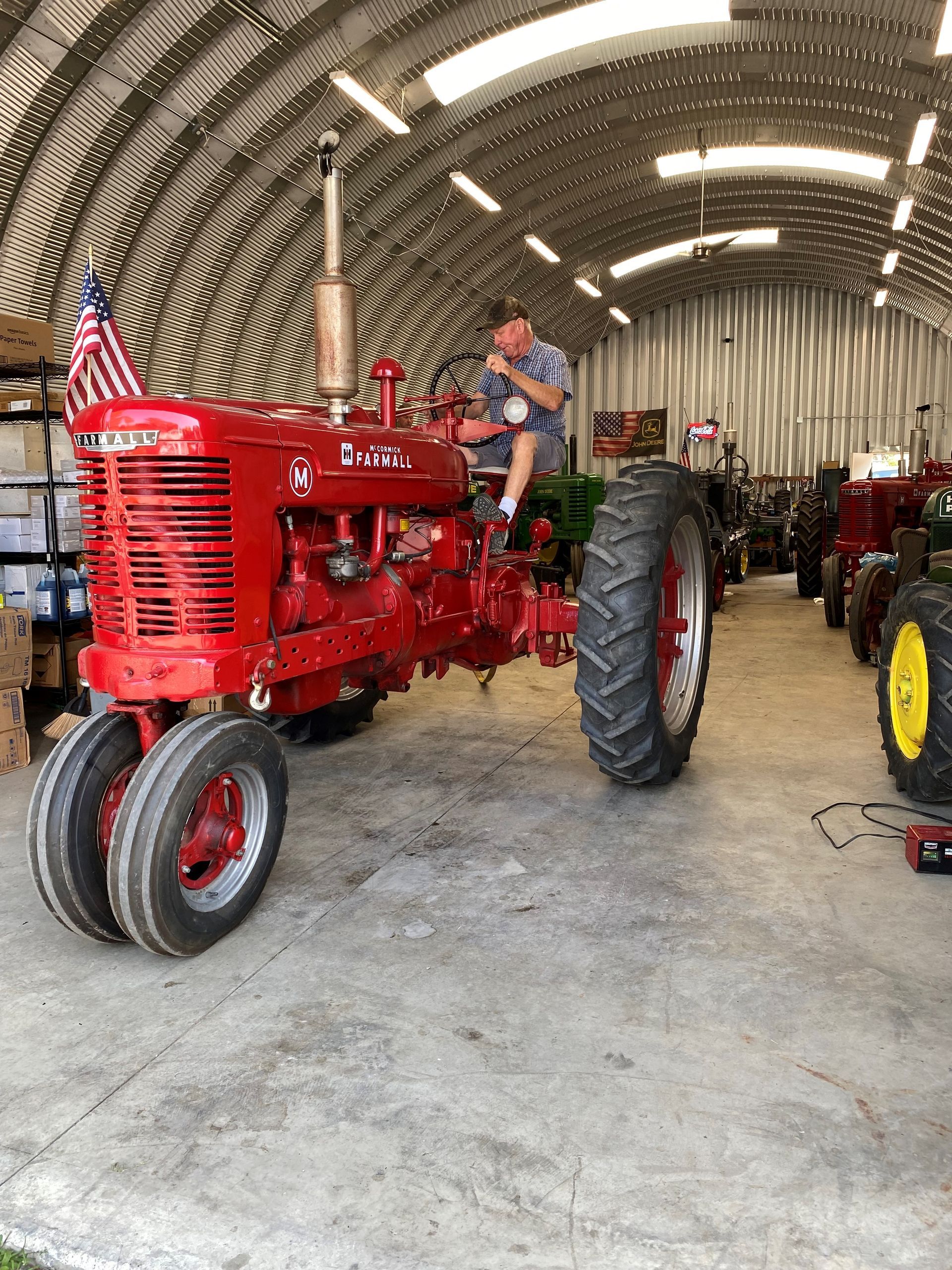 Red Tractor — Friday Harbor, WA — Starr Excavation Inc