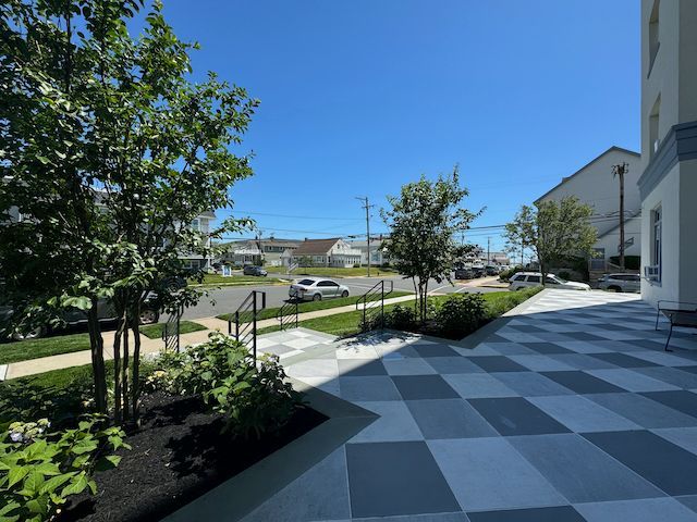 201 LaReine Ave apartment exterior, Bradley Beach NJ near the boardwalk