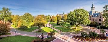seton hall campus grounds with open space and parks