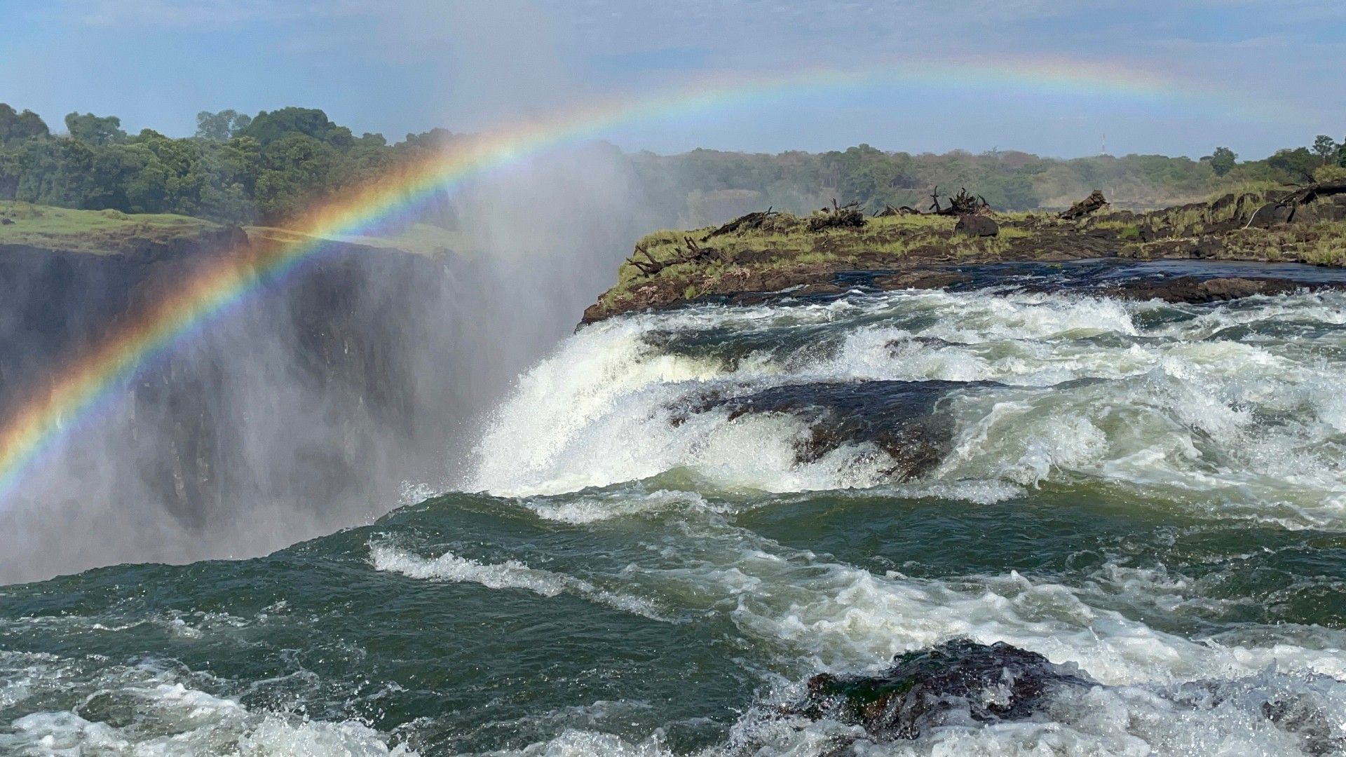 Rafting the Zambezi