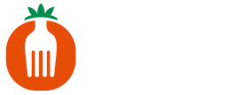 Growing Hope A tomato with a fork in the middle of it.