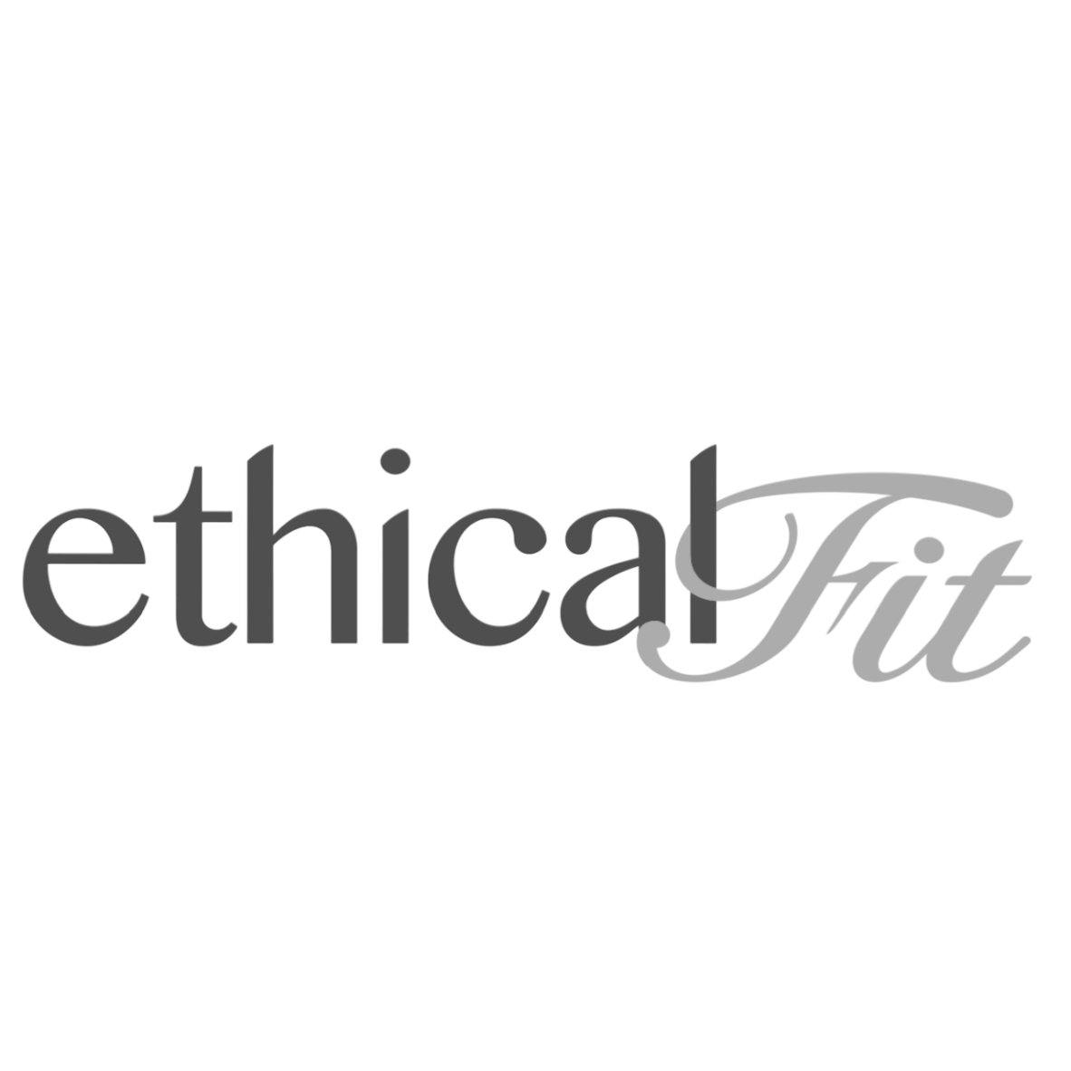 Un logo in bianco e nero per un adattamento etico