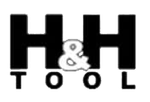Black H&H TOOL logo with an ampersand centered above the word TOOL.