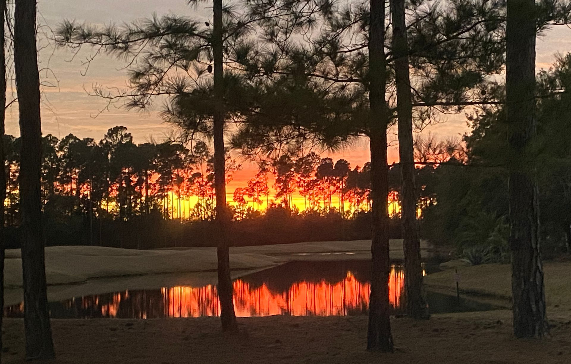 Sunset on Amelia Island