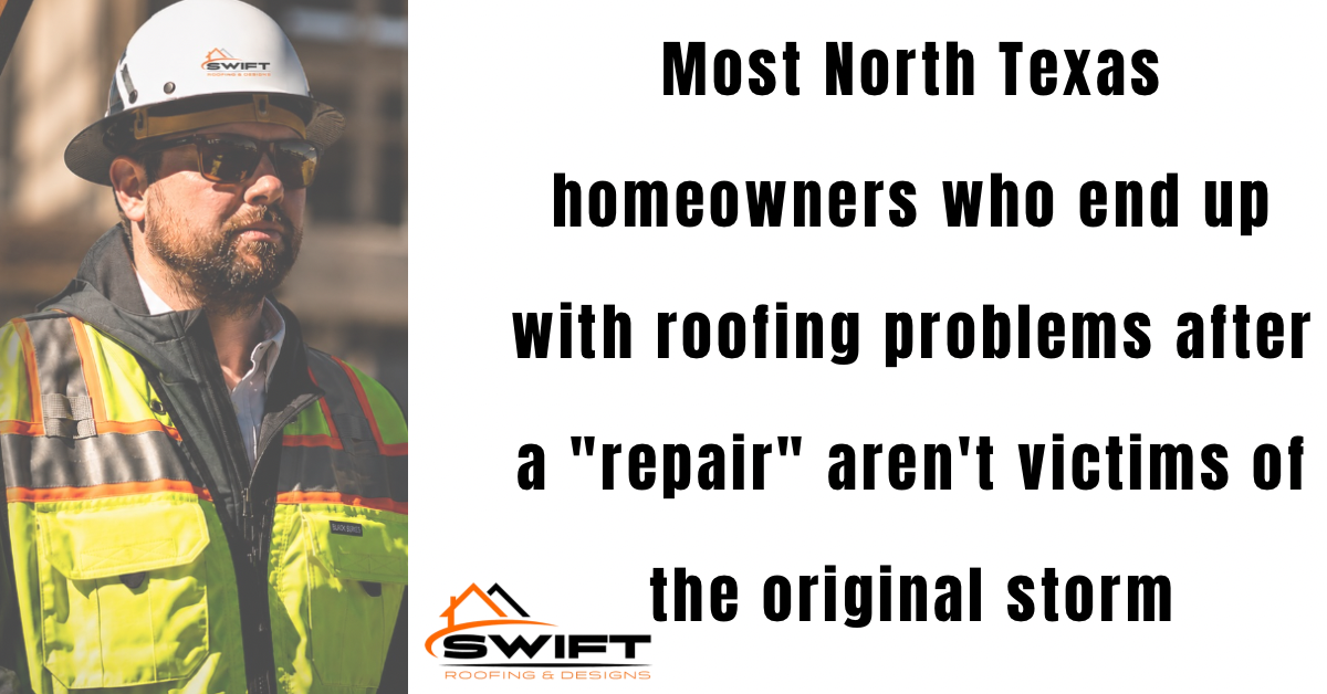 How to choose roofing contractor North Texas Swift Roofing Rockwall Royse City hail damage inspection