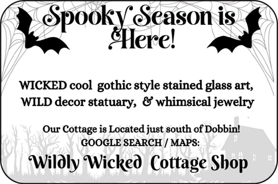 Spooky Season is Here! Gothic stained glass art, decor, and jewelry at Wildly Wicked Cottage Shop.