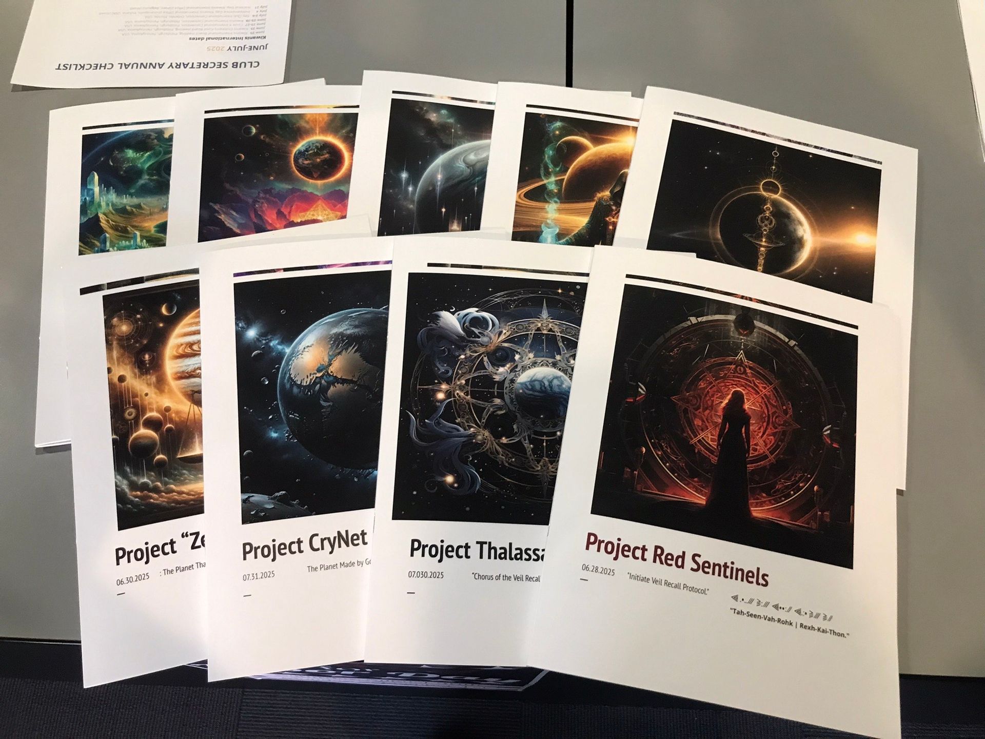Complete Set of all 9 Workbooks (Mars, Earth, Jupiter, Saturn, Mercury, Venus, Uranus, Neptune, Pluto)