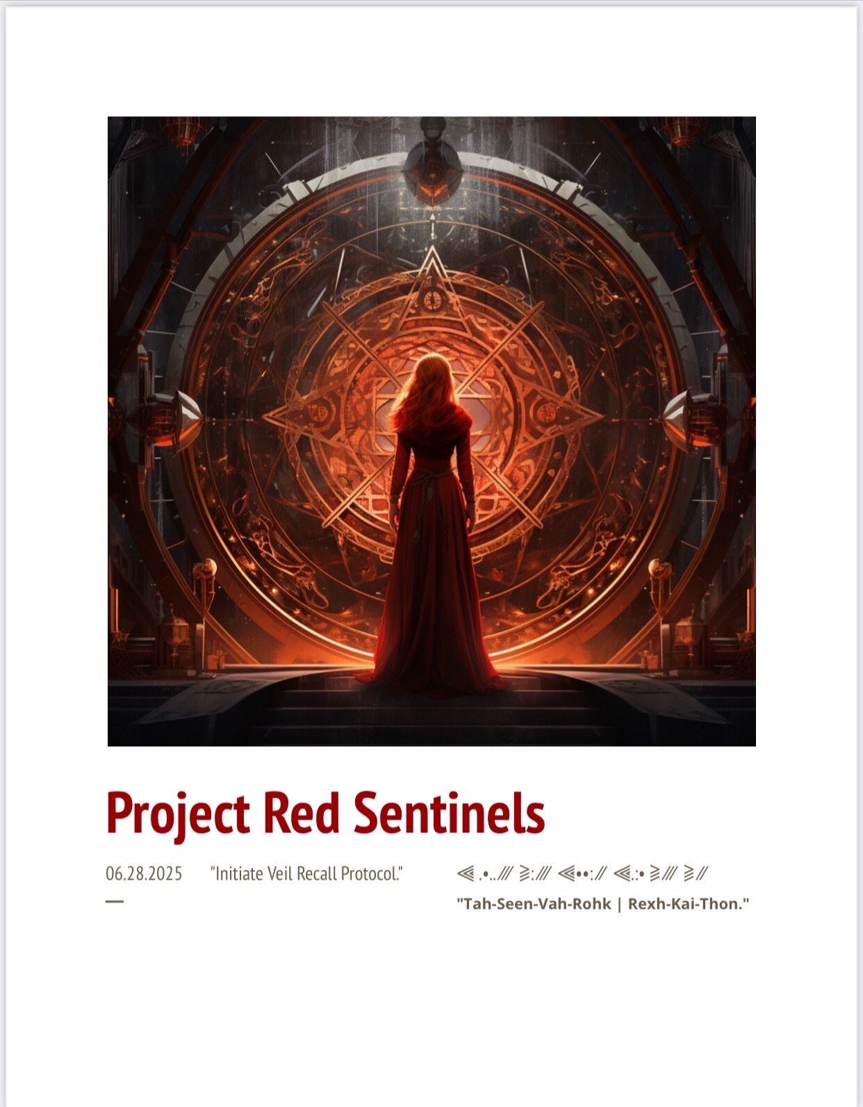 Red Sentinels: The Celestial Betrayal Files - The Fall of Mars and the Fracture of the Galactic Accord
