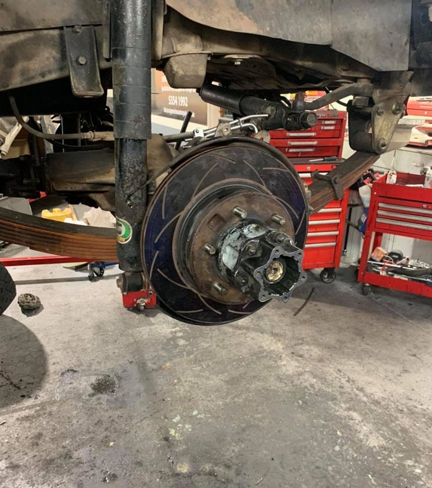 Disc Brake Of The Vehicle — Mechanic In Noosaville, QLD