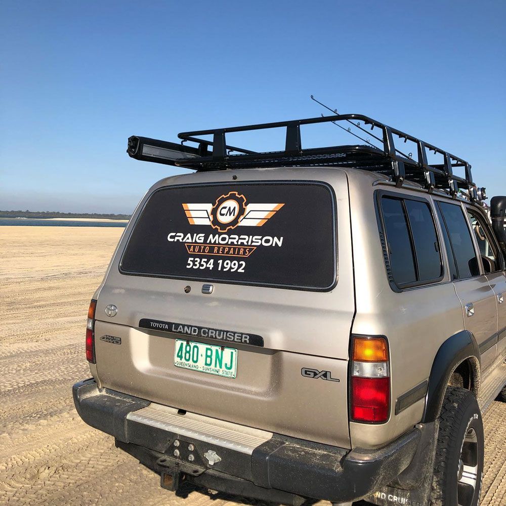 Back View Of 4x4 — Mechanic In Noosaville, QLD
