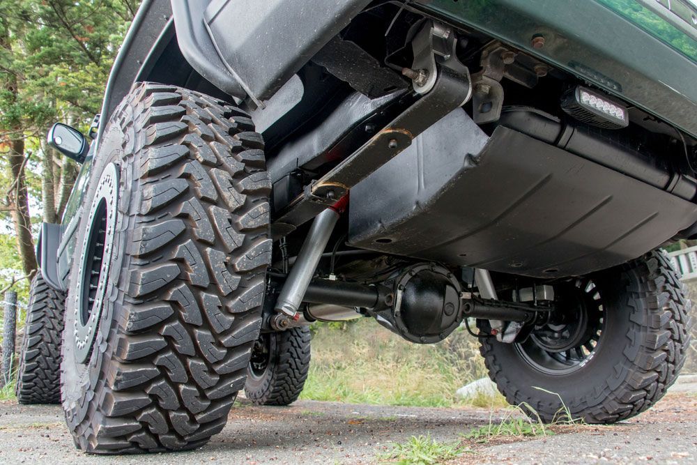 Undercarriage Of Car On Way In Nature — Mechanic In Noosaville, QLD
