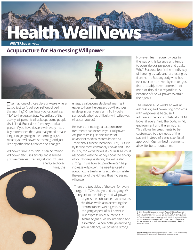 Health Well News Article — Glenview, IL — Healing Spring Acupuncture Center Health Well News Article — Glenview, IL — Healing Spring Acupuncture Center
