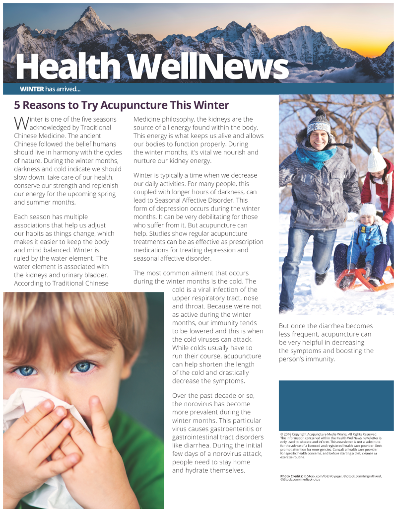 Health Well News Article — Glenview, IL — Healing Spring Acupuncture Center Health Well News Article — Glenview, IL — Healing Spring Acupuncture Center
