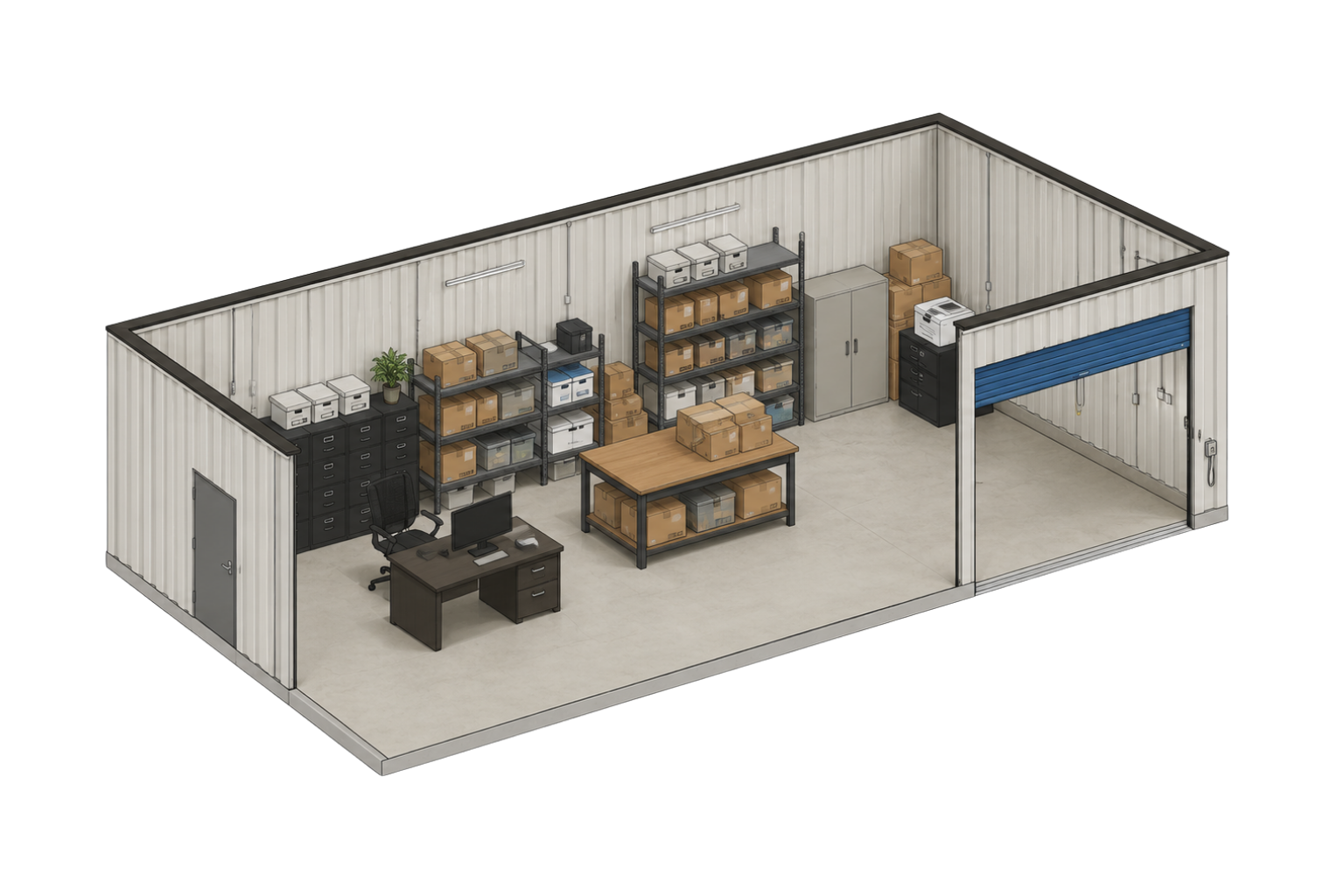 Business storage units in Williamsburg, MI