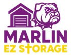Marlin EZ Storage logo — locally owned self storage in Marlin, TX