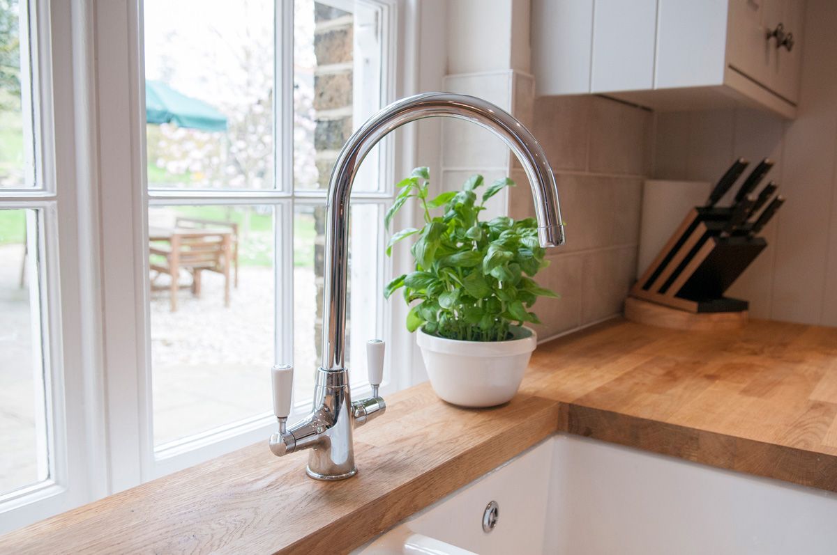 Faucet in the Kitchen — Vallejo, CA — SONS OF GLORY PLUMBING