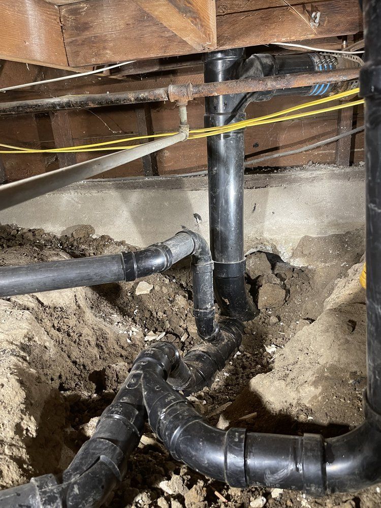 Black Pipes — Vallejo, CA — SONS OF GLORY PLUMBING Black Pipes — Vallejo, CA — SONS OF GLORY PLUMBING