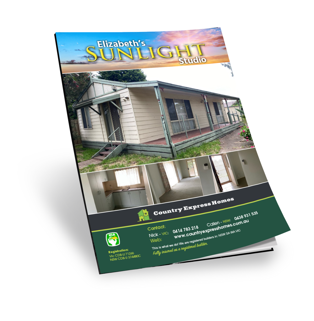 Country Express Homes Elizabeth's Sunlight Studio