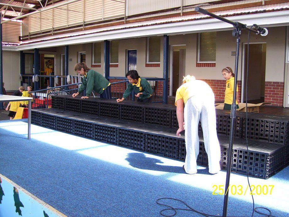 stage risers