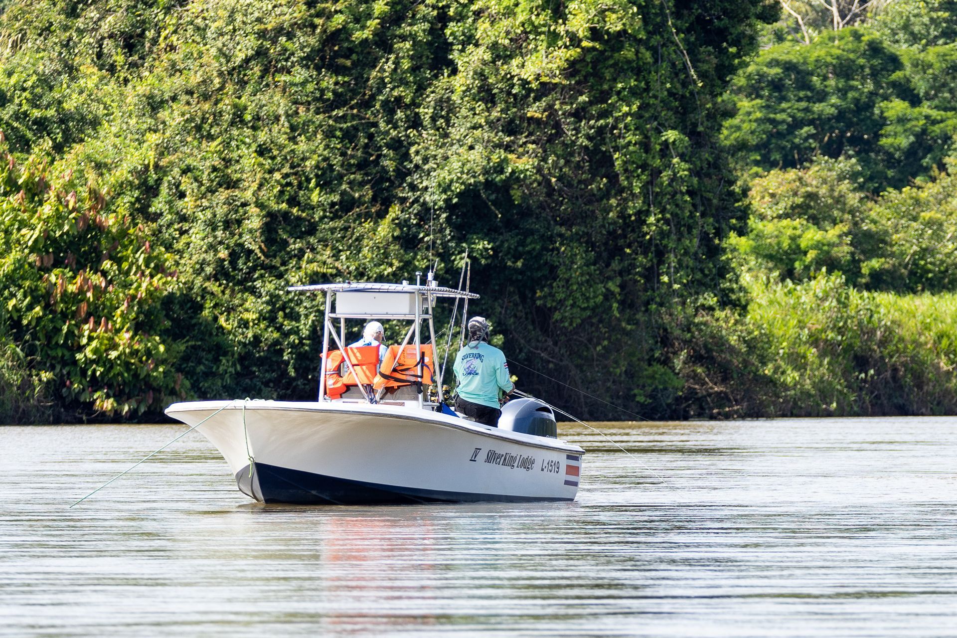 Silver King Lodges fleet of boats