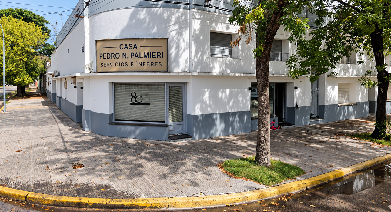Esquina de Casa Pedro N Palmieri Servicios Fúnebres