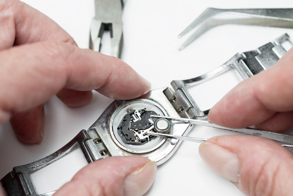sostituzione batteria orologi