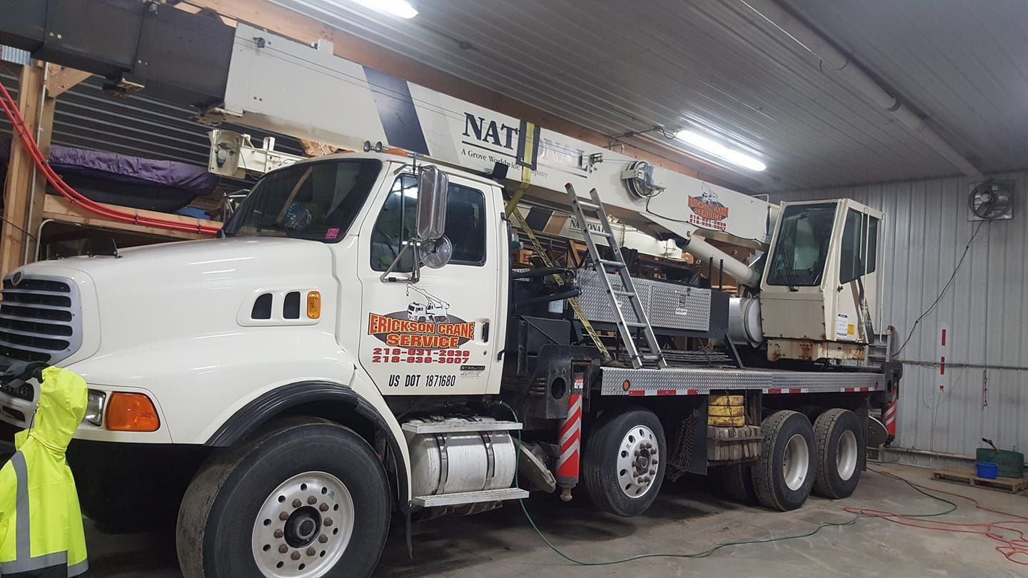 Crane Rental Service in Menahga, MN
