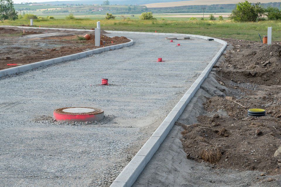 Projekt zum Bau von Straßen und Radwegen